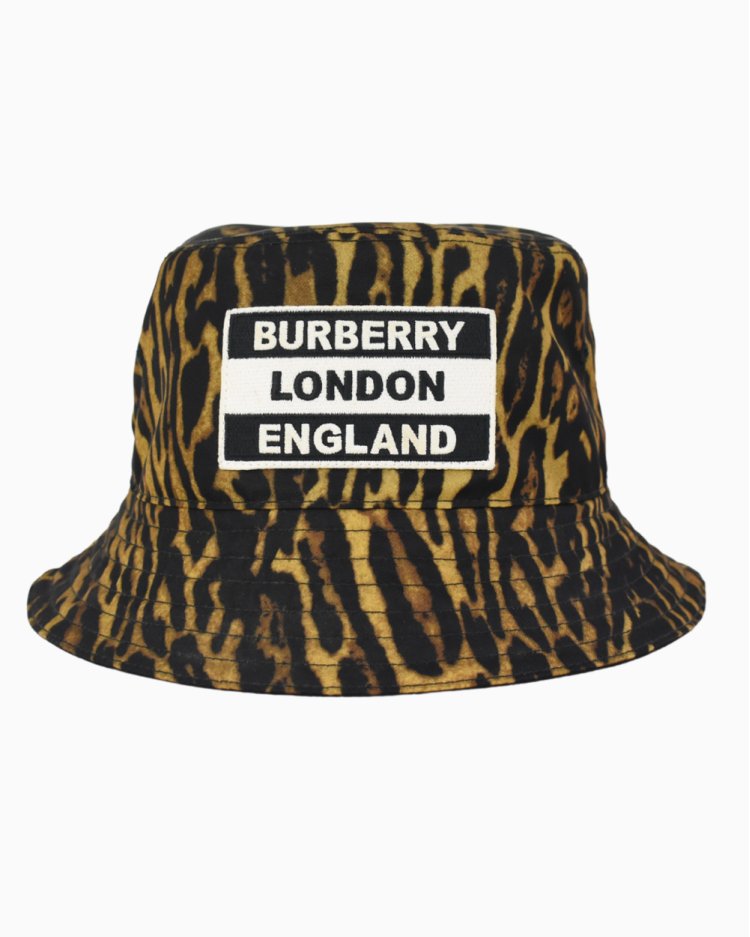 Chapéu Burberry Original Bucket Hat Animal Print feminina
